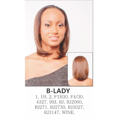 R&B Collection, Synthetic hair half wig, B-LADY